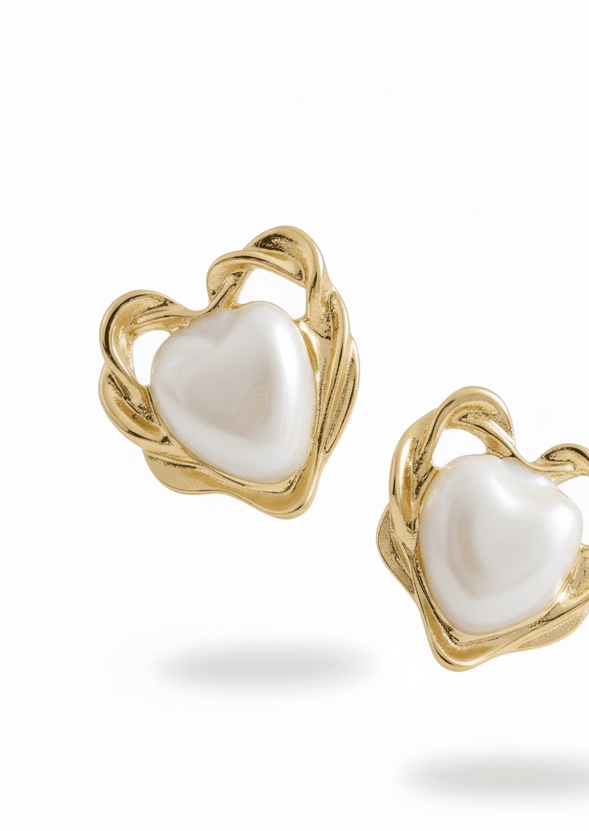 cercei in forma de inimă